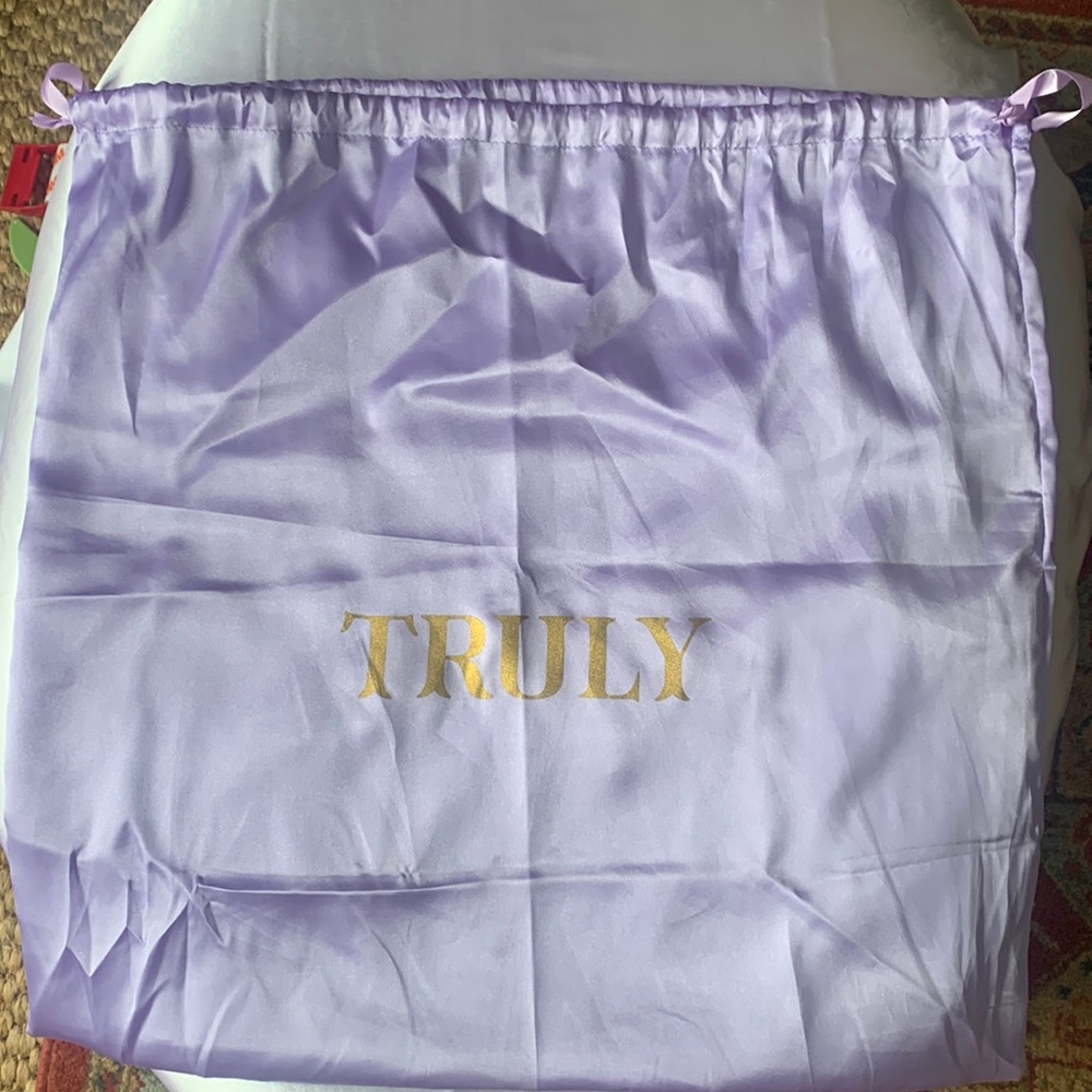 Lavender Truly Silk Cosmetic Bag